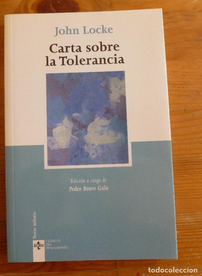 B&uuml;cher: CARTAS SOBRE LA TOLERANCIA. JOHN LOCKE. ED. TECNOS 2005 71 PAG -