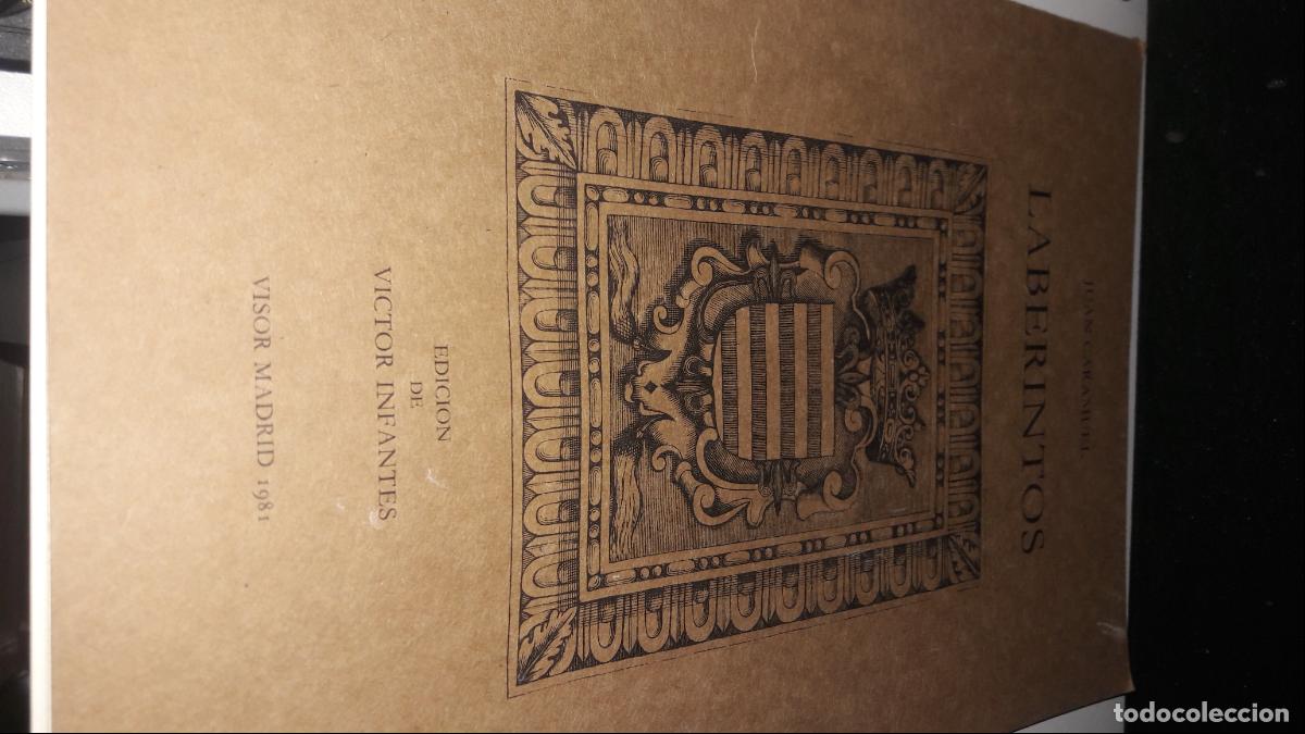 Libros: LABERINTOS JUAN CARAMUEL - VISOR - 1981 - Foto 2