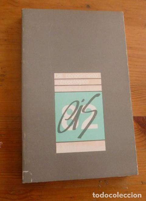 Libros: EL CONOCIMIENTO ANTROPOLOGICO. ENRIQUE LUQUE. 1985 240PAG -
