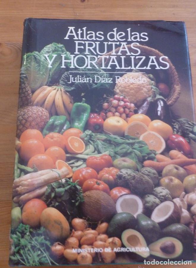 Libros: ATLAS DE LAS FRUTAS Y HORTALIZAS. JULIAN DIAZ ROBLEDO. MINISTERIO AGRICULTURA. 432 PAG -