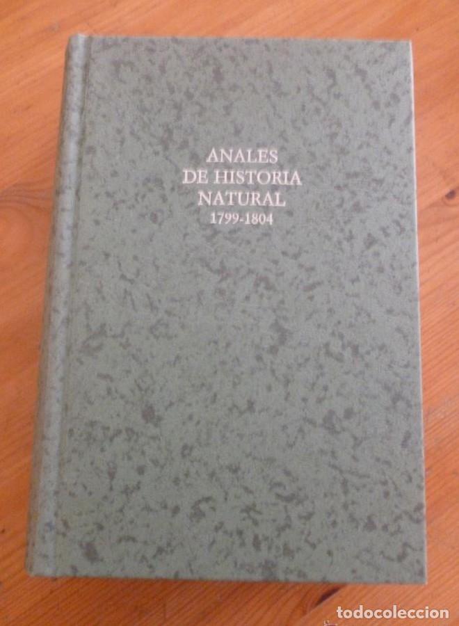 Libros: ANALES DE LA HISTORIA NATURAL. 3 VOL. 1-3 4-12 13-21. 1993 DOCE CALLES. -