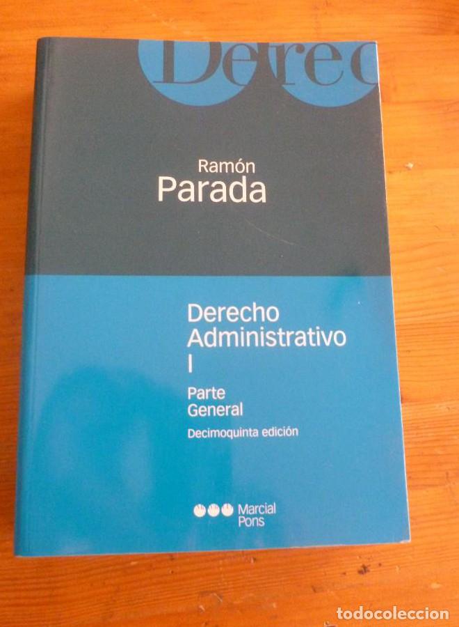 B&uuml;cher: DERECHO ADMINISTRATIVO. RAMON PARADA. MARCIAL PONS. VOL 1. 2004 776 PAG -