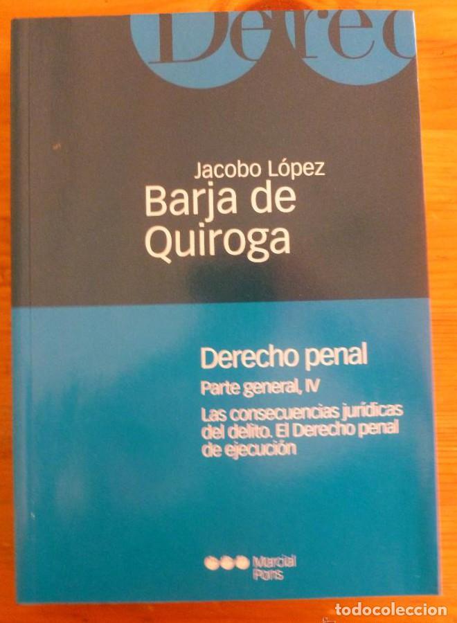 Libros: DERECHO PENAL PARTE GENERAL II. BARJA DE QUIROGA. MARCIAL PONS 2002 571 PAG -