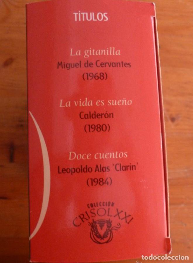Libros: COLECCION CRISOL XXI. CERVANTES, CALDERON, CLARIN. EN ESTUCHE. &iexcl;NUEVOS! -