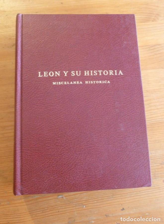 Libros: LEON Y SU HISTORIA. MISCELANEA HISTORICA. III CAJA AHORROS LEON. N&ordm; 15 1977 . 530PAG -