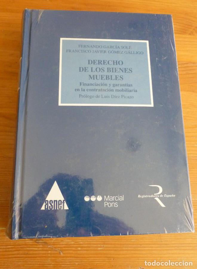 Libros: DERECHO DE LOS BIENES MUEBLES. GARCIA SOLE. ED.MARCIALA PONS 2002. &iexcl;PRECINTADO! -