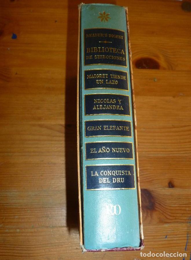 Libros: GEORGES SIMENON. MASSIE, ALAN SCHOLEFIELD, PEARL S. BUCK,WALTER BONATTI.READER'S DIGEST 1969 502 pp