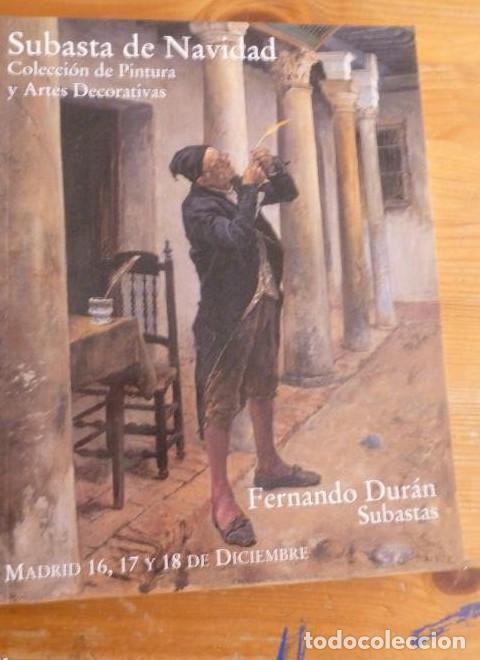 Libros: SUBASTA DE NAVIDAD. PINTURA Y ARTES DECORATIVAS. DURAN. 2002 190pp -