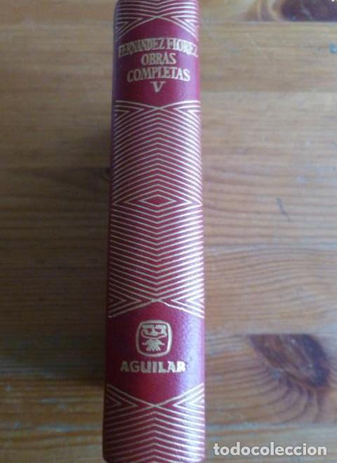 Libros: OBRAS COMPLETAS. FERNANDEZ FLOREZ. VOL 5. AGUILAR. 1958 1017pp -