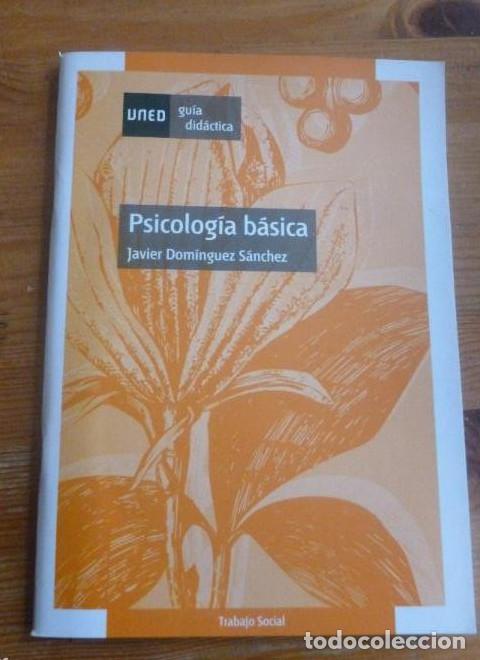 Libros: PSICOLOGIA BASICA. DOMINGUEZ SANCHEZ. UNED. 2007 91pp - - Foto 1