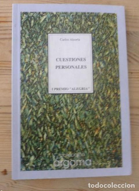 Libros: Cuestiones personales - Carlos Alcorta Ayuntamiento de Santander