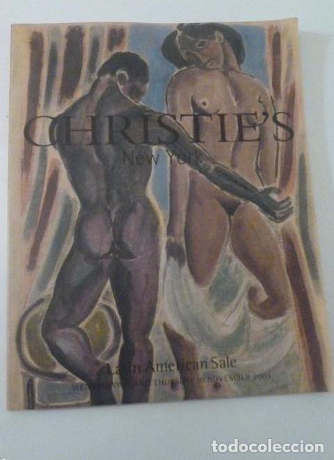 Libros: CHRISTIE'S. LAIN AMERICAN SALE. NEW YORK. NOVIEMBRE 2004 180 pp -