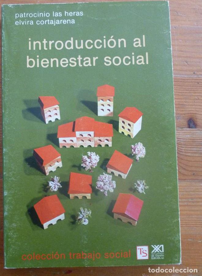 Libros: INTRODUCCION AL BIENESTAR SOCIAL. PATROCINIO DE LAS HERAS y CORTAJARENA. ED. SIGLO XXI. 1986 279 PAG