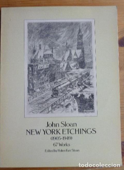 books: NEW YORK ETCHINGS.1905-1949 JOHN SLOAN. DOVER. 1978 66 pp -
