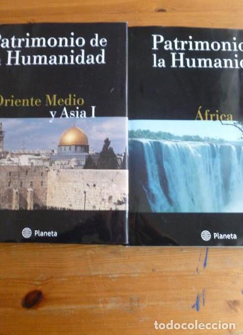 books: PATRIMONIO DE LA HUMANIDAD. VOL. ORIENTE MEDIO Y ASIA, AFRICA. 2 TOMOS. 1999 -