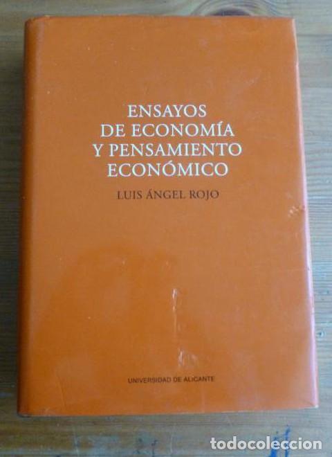 Livres: Ensayos de economia y pensamiento economico - Luis Angel Rojo