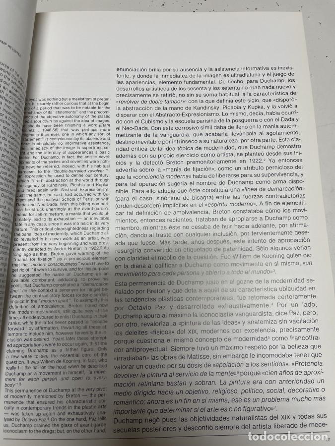 Libros: Duchamp. Exposici&oacute;n mayo-junio 1984 . - A.A.V.V. - Foto 3