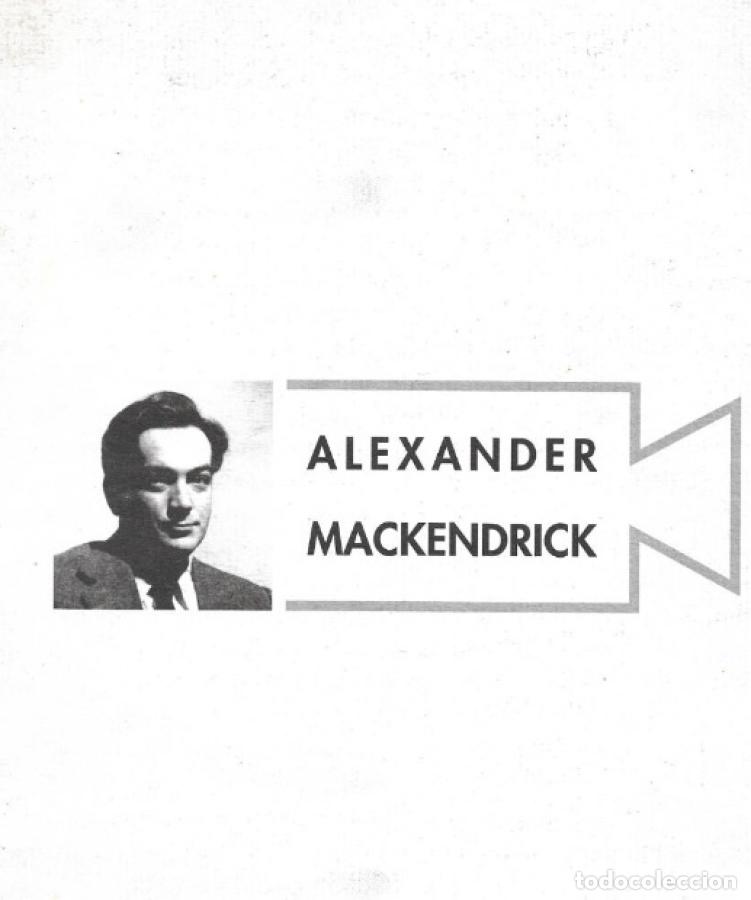 Libros: Alexander Mackendrick. Exposici&oacute;n homenaje. -