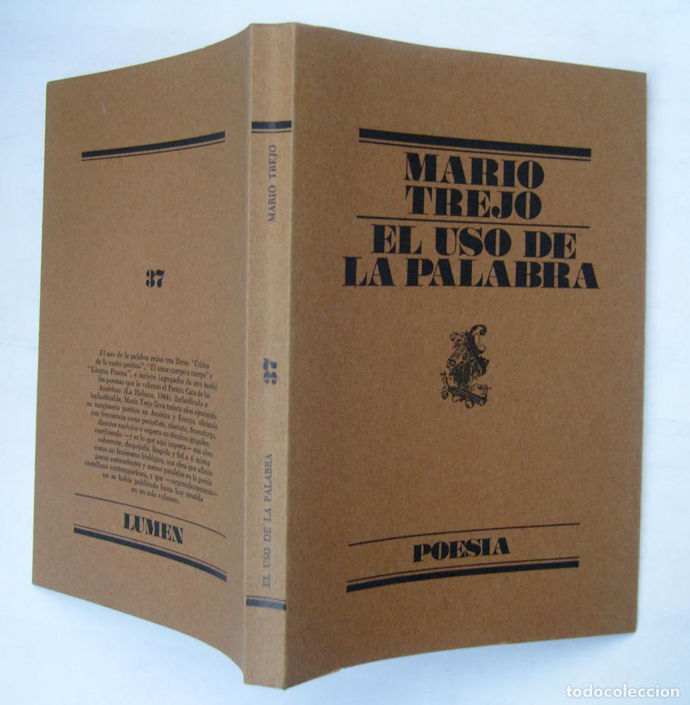 Libros: El uso de la palabra - Trejo, Mario - Foto 1