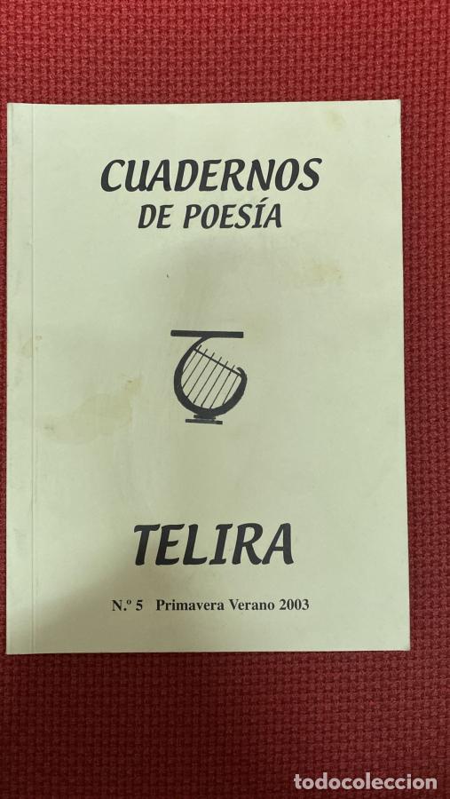 books: CUADERNOS DE POESIA TELIRA, NUMERO 5, VERANO 2003. -