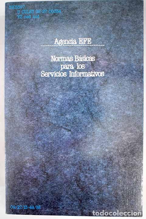 Libros: Normas b&aacute;sicas para los servicios informativos - VVAA