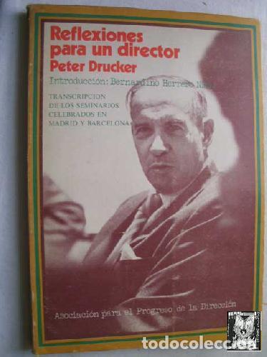 Libros: Reflexiones para un director - Drucker, Peter Ferdinand - Foto 1