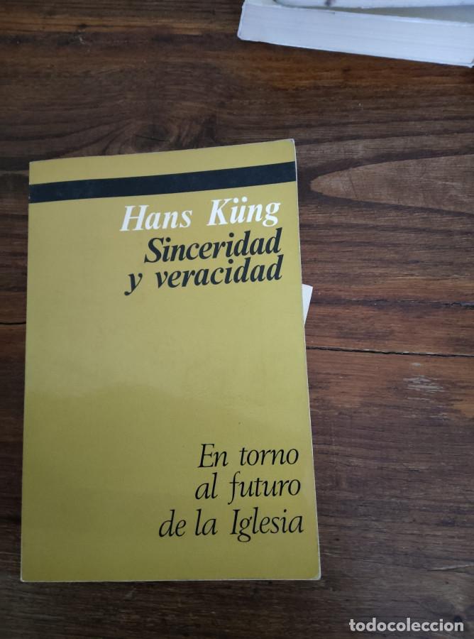 Libros: SINCERIDAD Y VERACIDAD - HANS K&Uuml;NG - Foto 1