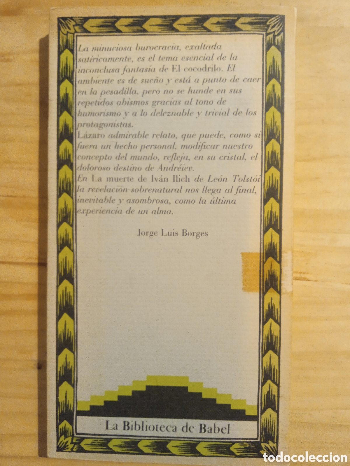 Libros: Cuentos Rusos,selecci&oacute;n y pr&oacute;logo de Jorge Luis Borges La biblioteca de Babel - Foto 2