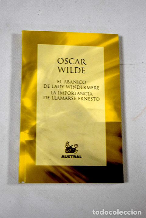 Libros: El Abanico De Lady Windermere - Oscar Wilde - Foto 1