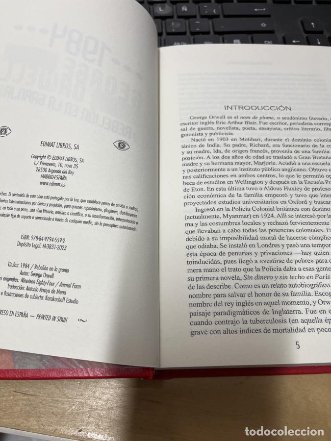 Libros: REBELI&Oacute;N EN LA GRANJA - GEORGE ORWELL - Foto 2