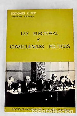 Libros: Ley electoral y consecuencias pol&iacute;ticas - Unknown Author