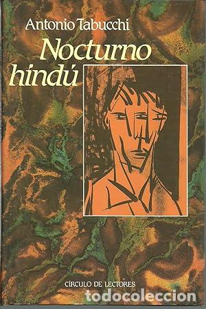 Libros: Nocturno hind&uacute; - TABUCCHI, ANTONIO