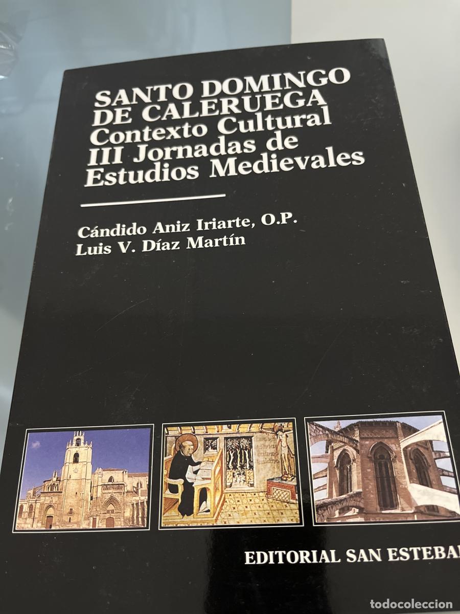 B&uuml;cher: SANTO DOMINGO DE CALERUEGA. CONTEXTO CULTURAL. III JORNADAS DE ESTUDIOS MEDIEVALES - &Aacute;NIZ IRIARTE, C