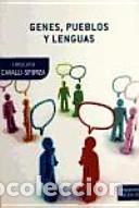 books: Genes, pueblos y lenguas - Cavalli-Sforza, Luca