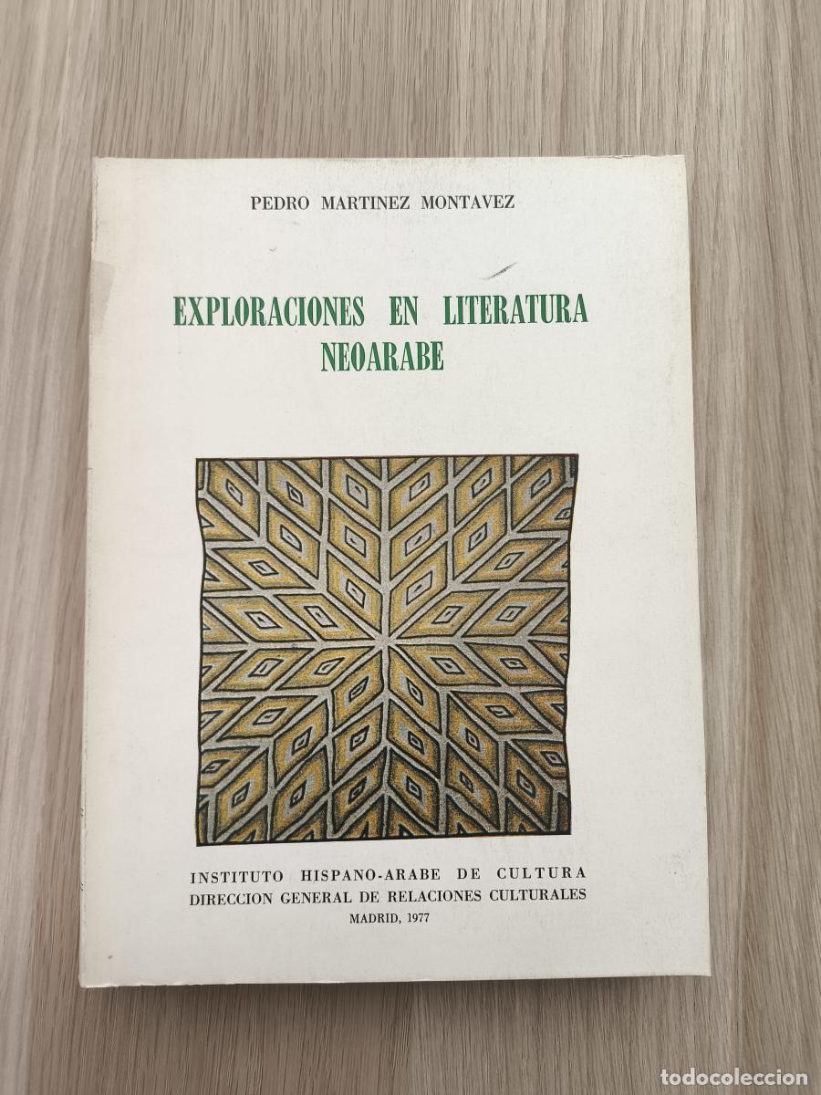 B&uuml;cher: Exploraciones en la literatura neoarabe - Pedro Matinez Montavez