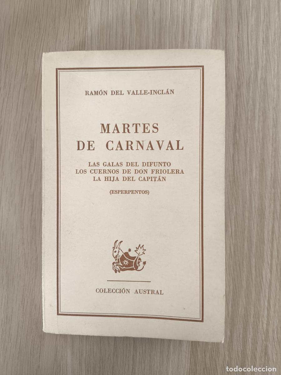 Libros: Martes de Carnaval - VallE-Incl&aacute;n - Foto 1