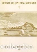 books: REVISTA DE HISTORIA MODERNA - 3 - - ANALES UNIVERSIDAD ALICANTE