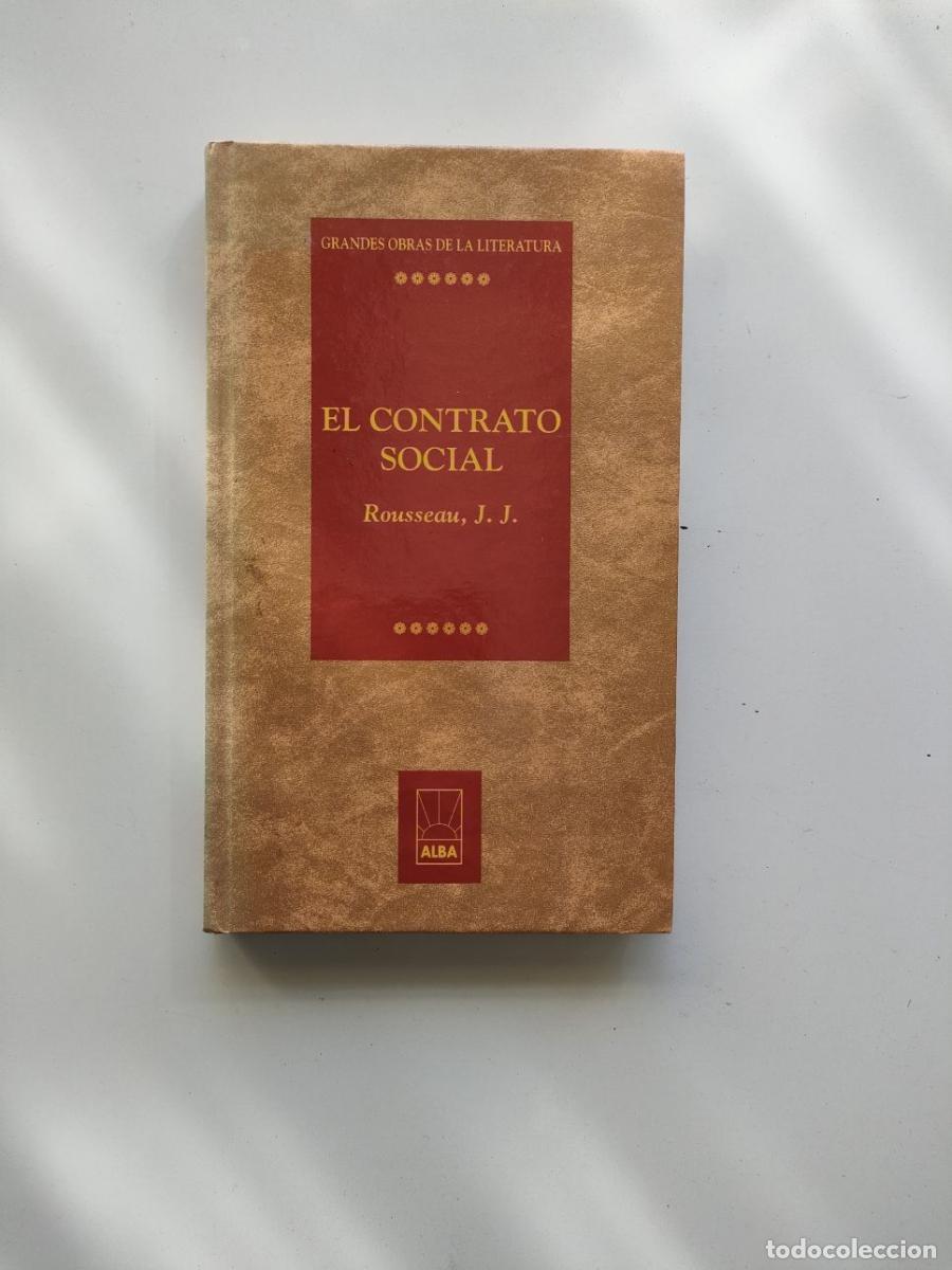 Libros: El contrato Social - Rousseau - Foto 1