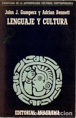 books: Lenguaje y cultura - Gumpertz, John / Bennett, Adrian