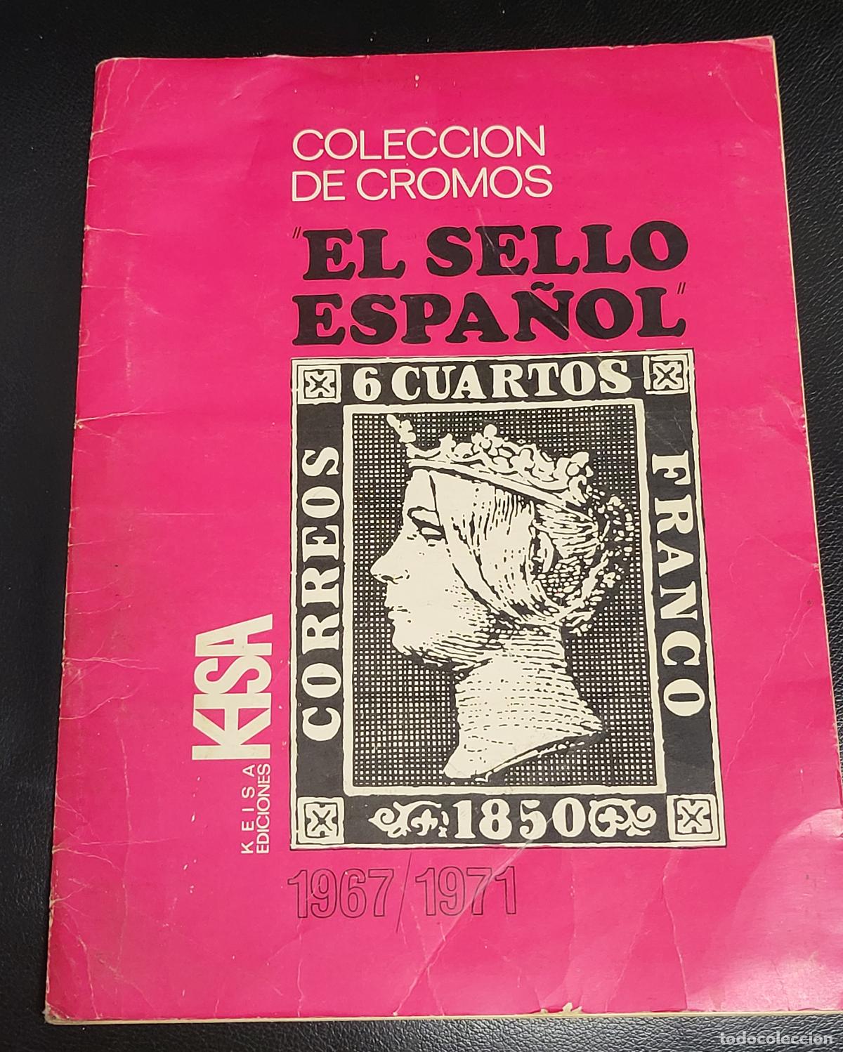 Libri di seconda mano: ALBUM SELLO ESPANOL 1967-71 200 CROMOS DE 322 ANO 1973 KEISA ANTIGUO