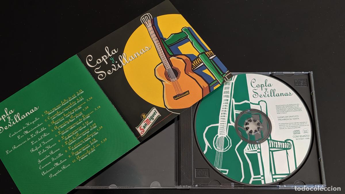 Libros: CD MUSICA COMPACT DISC COPLA Y SEVILLANAS SAN MIGUEL ANO 1996