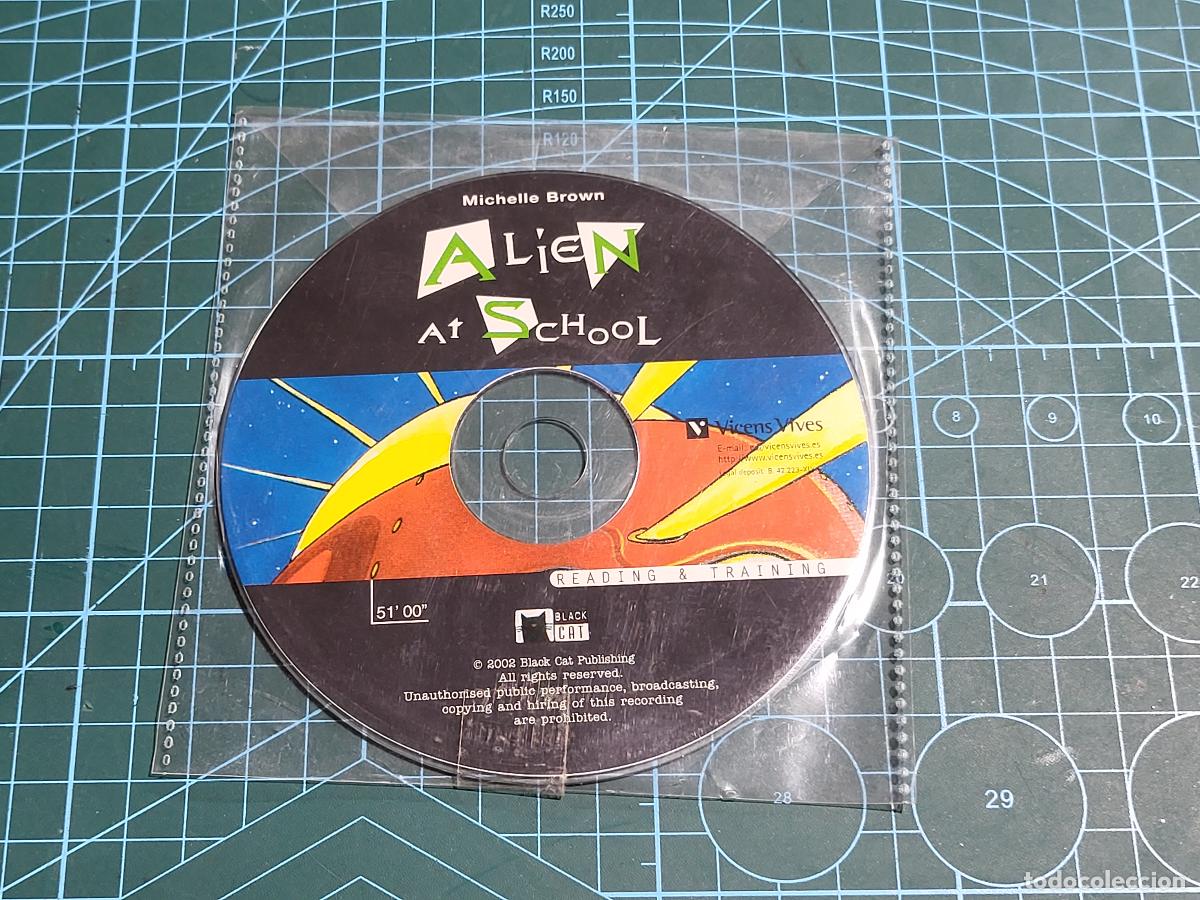 Libros: CD CAT BLACK ALIEN AT SCHOOL 51 MINS ANO 2002 COMPACT DISC ORIGINAL - Foto 1