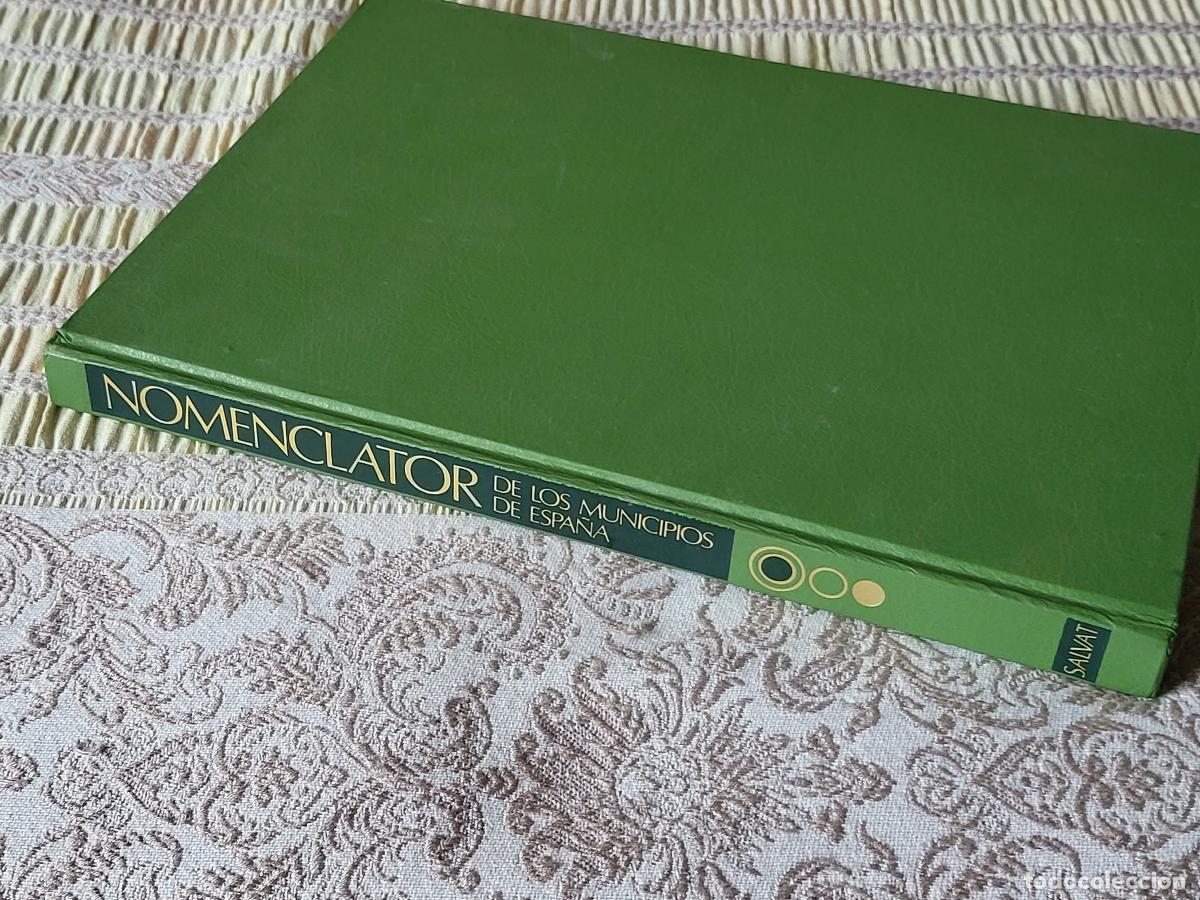 Libros: LIBRO SALVAT IDIOMA CASTELLANO TAPA DURA NOMENCLATOR MUNICIPIOS ESPANA ANO 1976