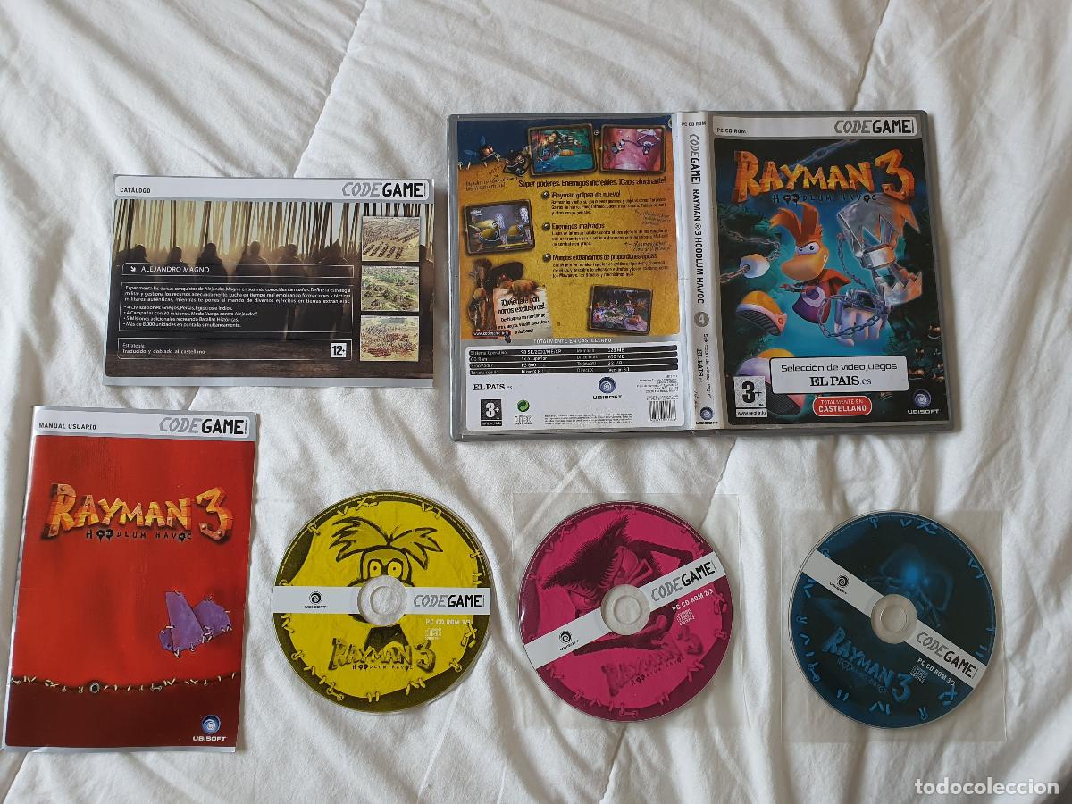 Libros: JUEGO PC RAYMAN 3 HOODLUM HAVOC - CODEGAME - UBISOFT - Foto 1