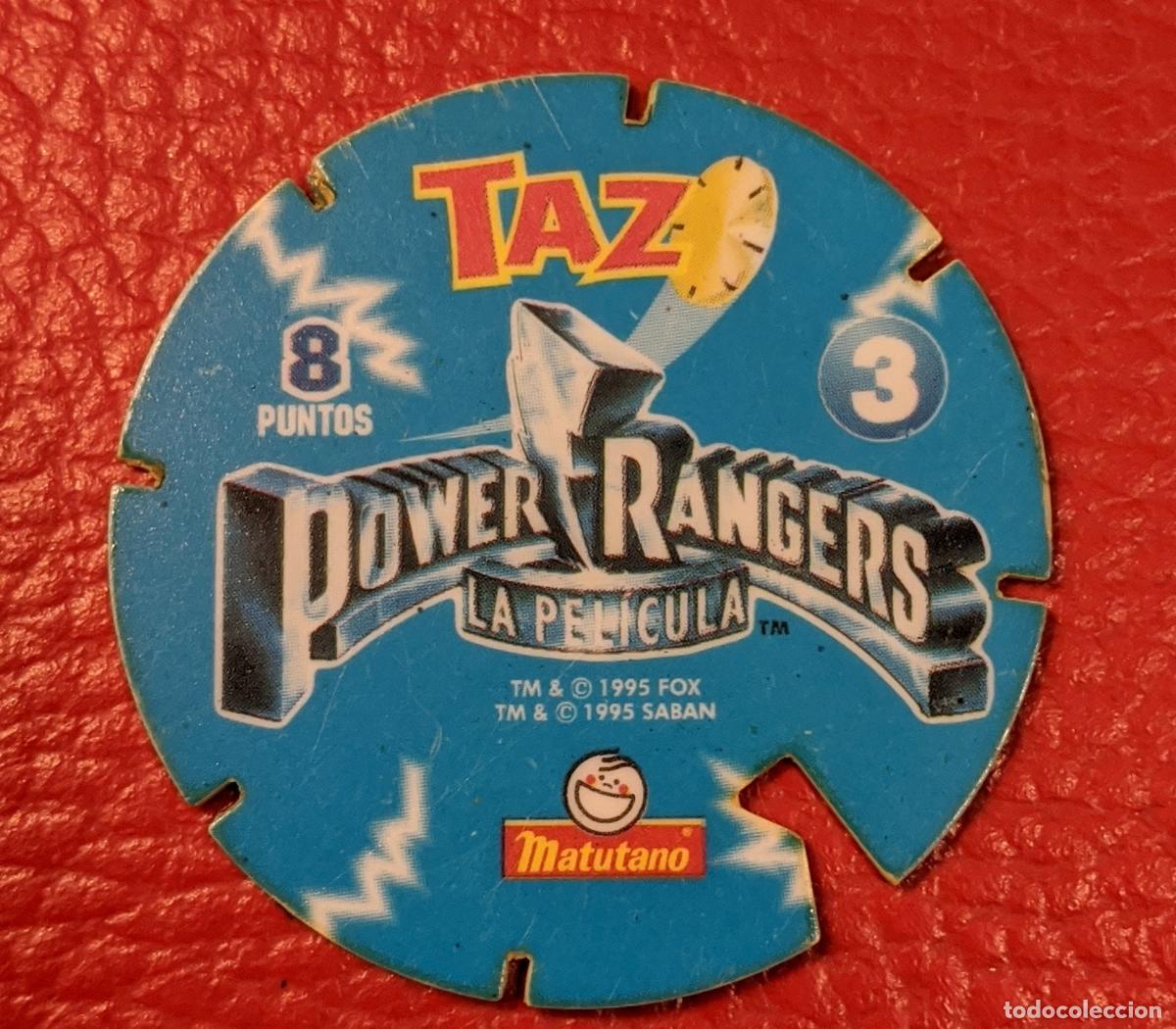 Libros: TAZO N 3 POWER RANGERS LA PELICULA-MATUTANO-1995