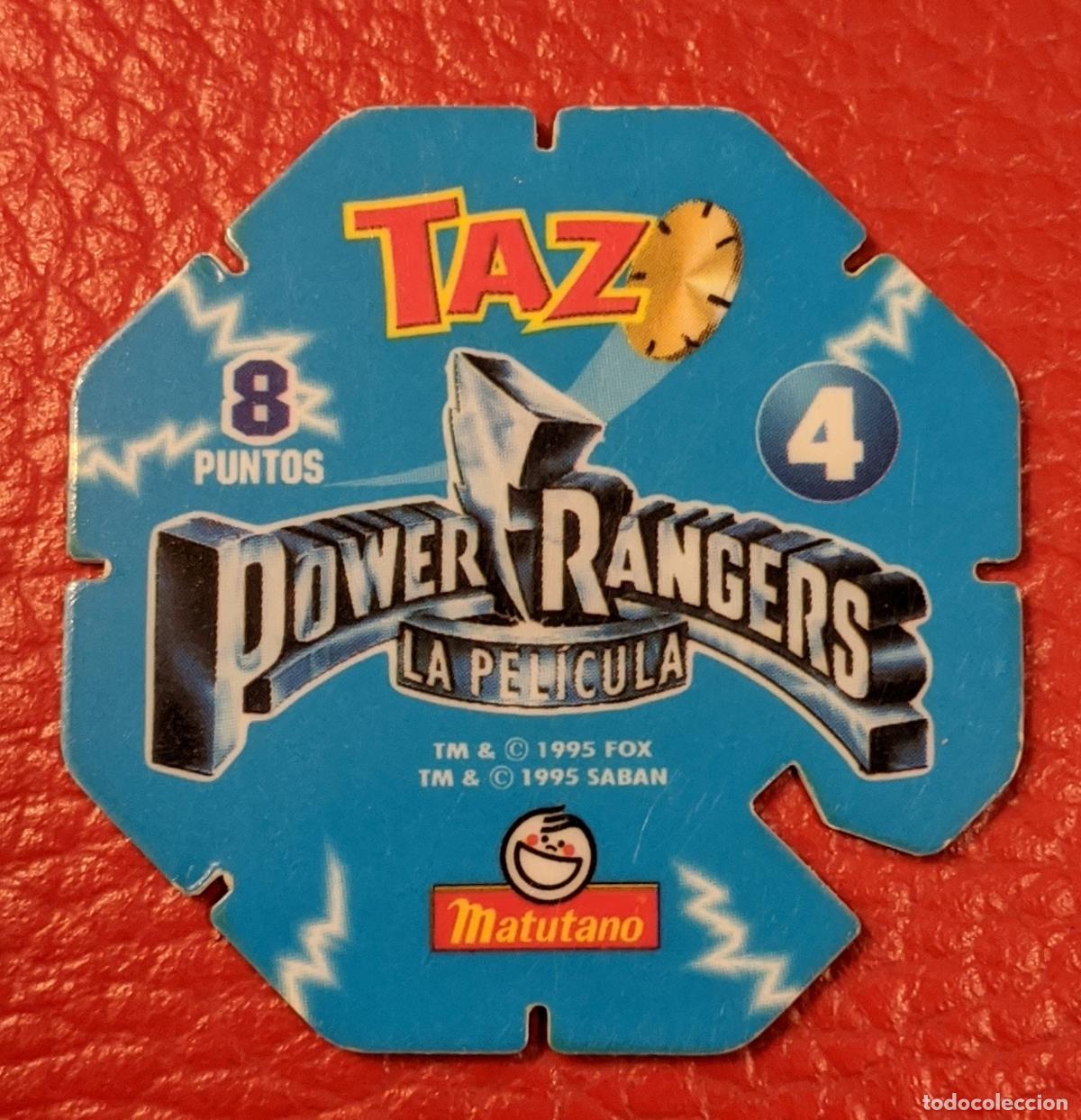 Libros: TAZO N 4 POWER RANGERS LA PELICULA-MATUTANO-1995
