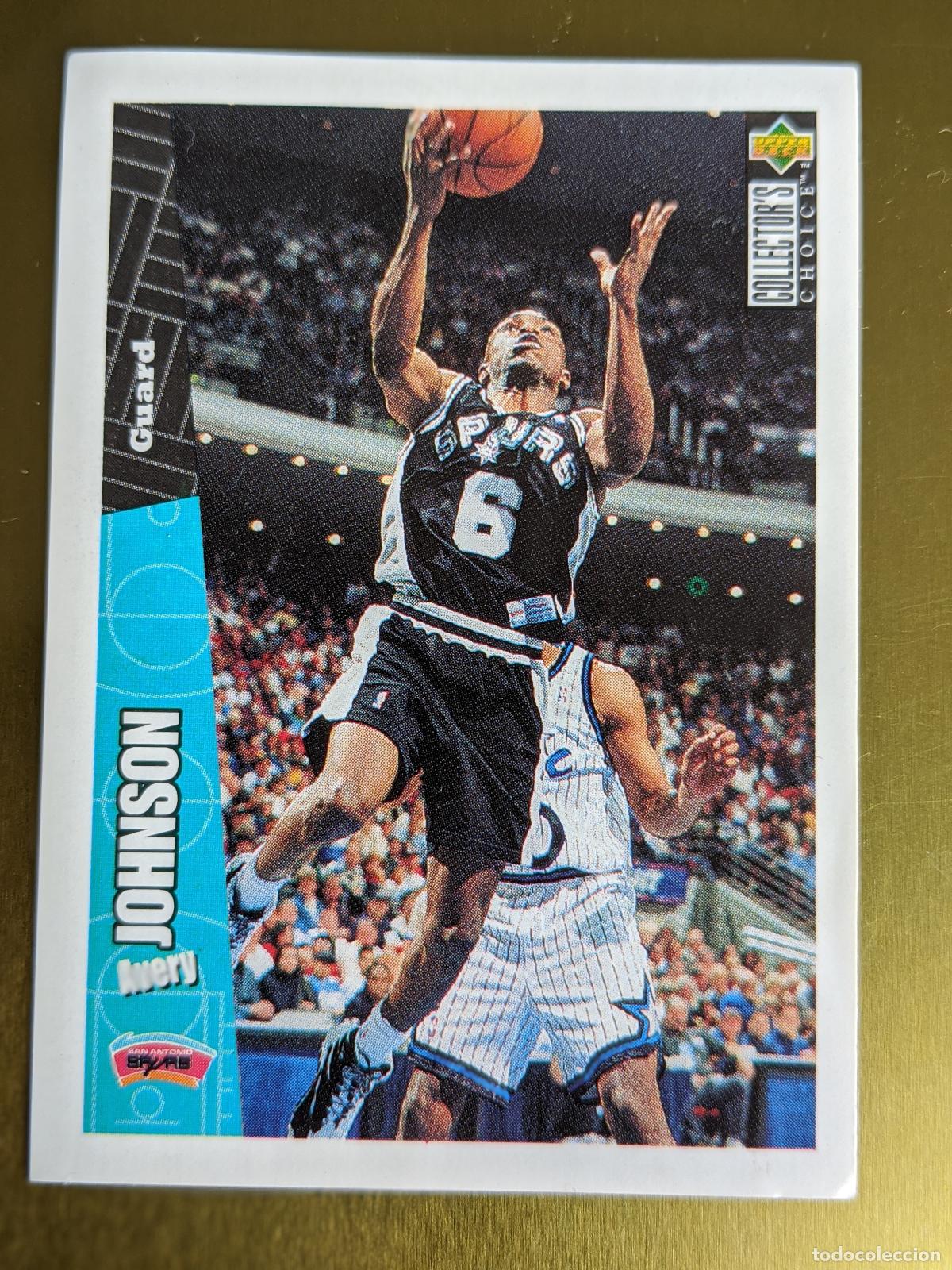 Libros: CROMO BALONCESTO NBA BALONCESTO JOHNSON NUMERO 71 ANO 1996 1997