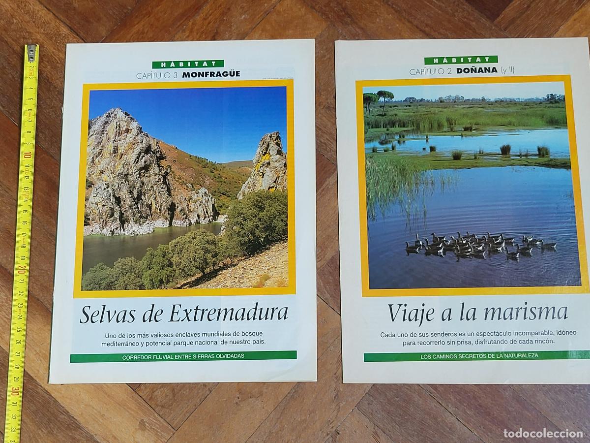 Libros: FASCICULOS HABITAT MONFRAGUE PARQUE DONANA