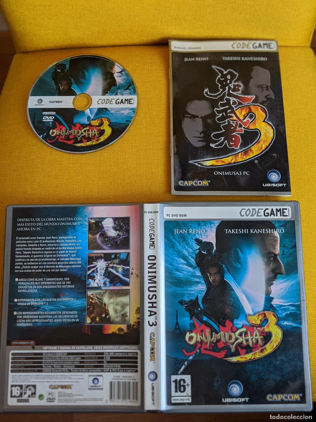 JUEGO PC CODE GAME ONIMUSHA 3 UBISOFT