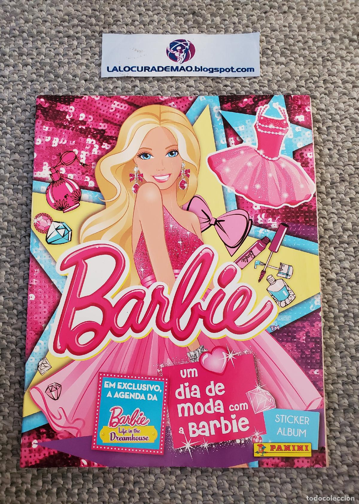 Libros: ALBUM VACIO BARBIE PANINI PORTUGUES ORIGINAL 2015 MATTEL ORIGINAL